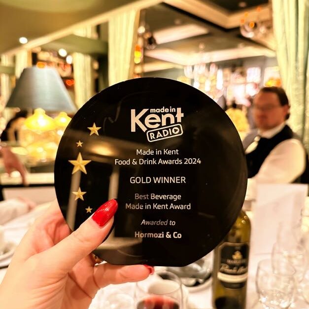 Gold winner of best beverage in Kent